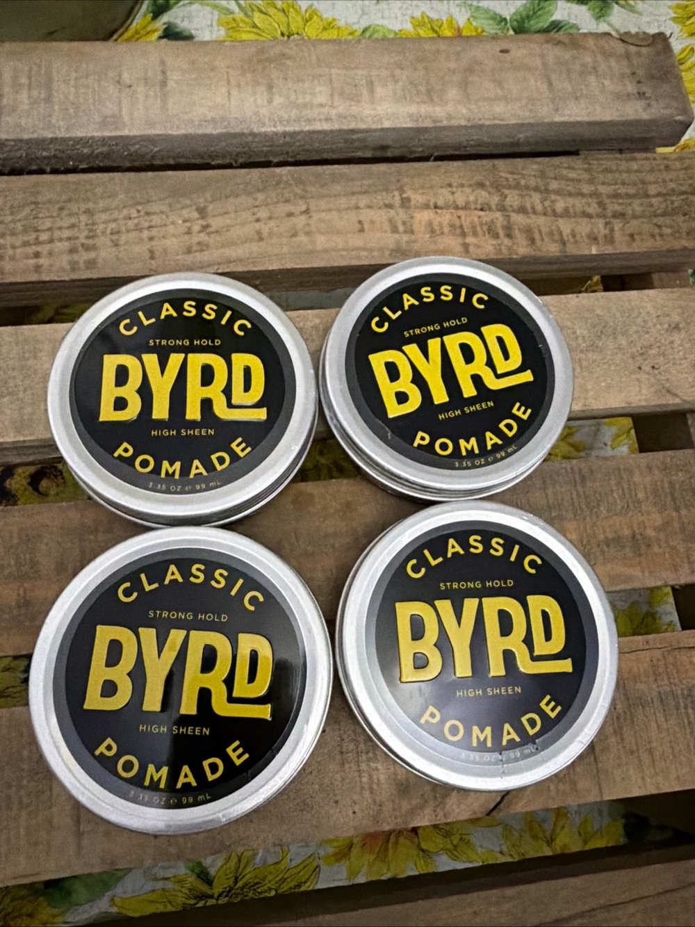 Classic Byrd Pomade - Strong Hold High Sheen (4)